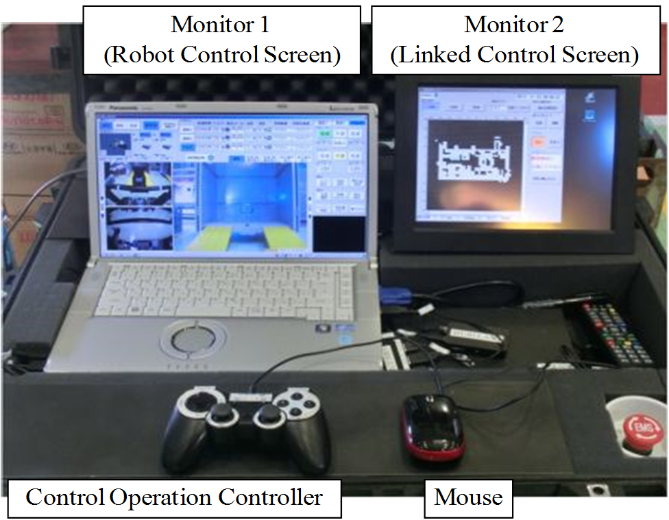 EJAM5-2NT57_Remote Control Monitoring Robot System in Large-Scale Disaster Scenes